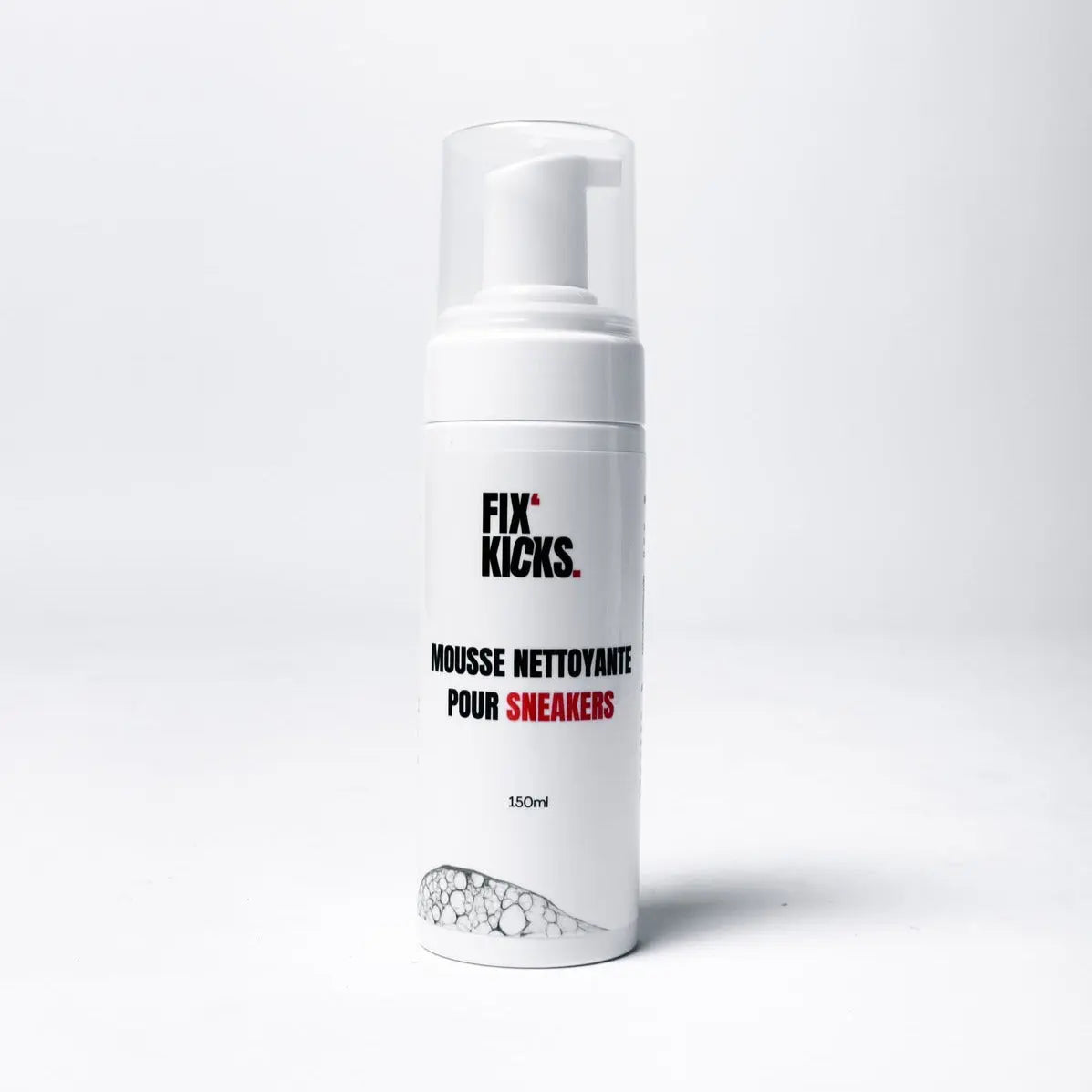 Mousse Nettoyante Sneakers Multi-Matières 150ml FIX'KICKS