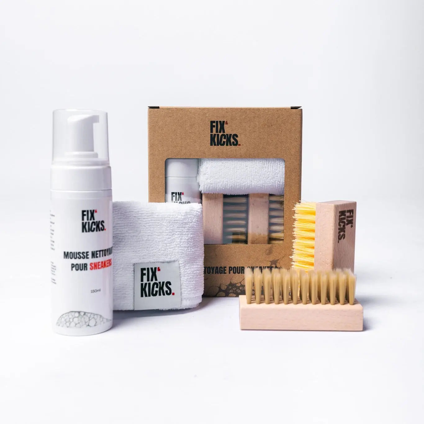 Kit Nettoyant Sneakers Multi-Matières FIX'KICKS