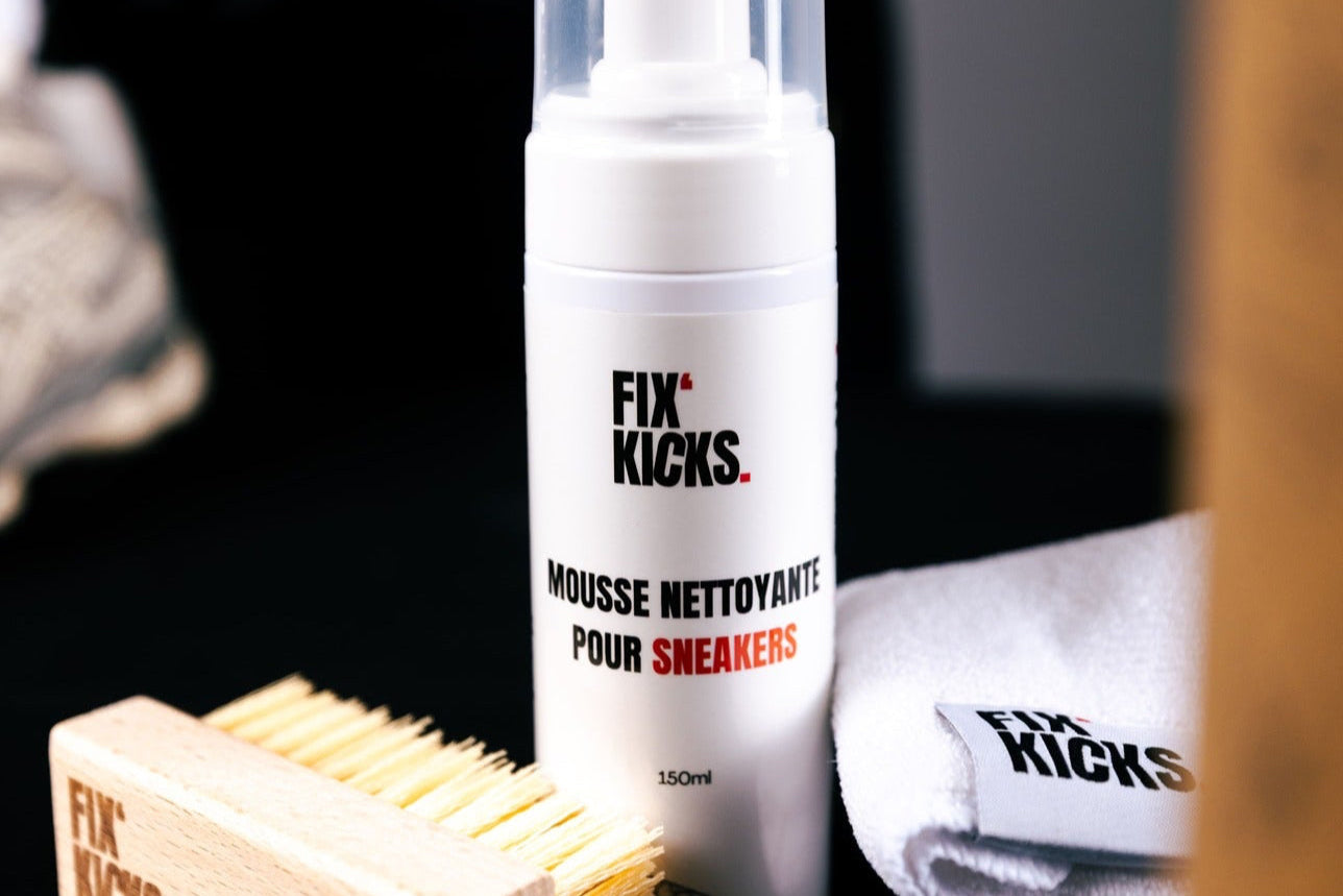 Mousse Nettoyante Sneakers Multi-Matières 150ml FIX'KICKS