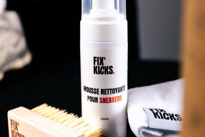 Mousse Nettoyante Sneakers Multi-Matières 150ml FIX'KICKS